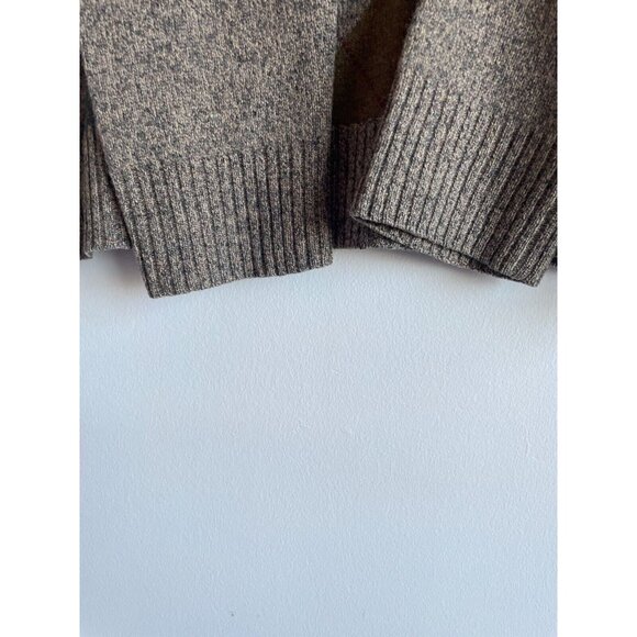 Fisherman Out Of Ireland Men's lambswool Argyle Sweater Size M gray blue 1/4 zip - Picture 7 of 14